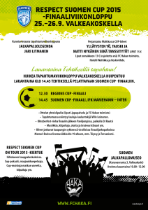 Suomen CUP Valkeakoskella